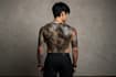 illustrate a tattoo in japanese style