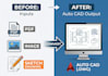 convert your pdf, image or sketch drawing to auto cad