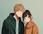 custom anime couple character art