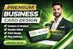 design luxury business cards