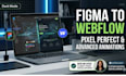 develop a premium figma to webflow website with advanced animations