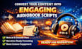 turn your manuscript into an acx approved audiobook