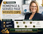 write website copy for homepage and services