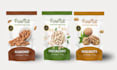 create modern food packaging, pouch design and pouch bag
