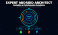 develop a professional native android app using java or kotlin in android