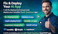fix,deploy replit,ai saas mvp,lovable,base44,ai app with supabase integration