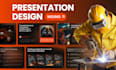 design investor pitch deck and powerpoint presentation