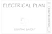 electrical plan and lighting layout