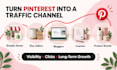 be your pinterest marketing manager for SEO and organic traffic
