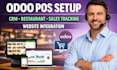 do odoo pos setup crm restaurant system sales tracking website integration