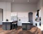 design kitchen with 3d modeling and realistic rendering