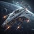 create spaceship concept art for you