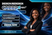 design high converting carrd landing page, carrd website, and portfolio