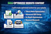 do onpage SEO optimization for wordpress shopify wix website