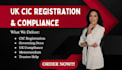 do UK cic registration with governing documents memorandum trustee compliance