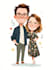 make family or couple caricature