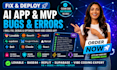 fix lovable app base44 webapp replit lovable to ios supabase vibe coding error