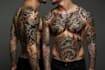create a japanese style tattoo design and art
