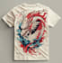 draw tshirt design with warren lotas style