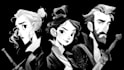 draw simple black and white illustration