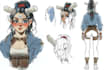 design a concept art character or object
