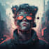 make a unique cyberpunk portrait for game