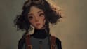 draw characters anything with a semi realism style