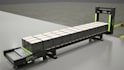create 3d industrial animation warehouse automation conveyor and logistics video