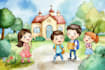 create children book illustration