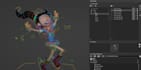 create 3d character rigging with facial controls and unity mixamo compatible rig