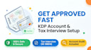 professionally setup your amazon kdp account and tax interview