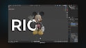 professional 3d rigging in blender and maya for you