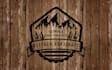 design rustic outdoor advanture logo