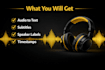 do hindi audio transcription with high accuracy