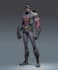 create epic cinematic superhero character art