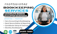 do quickbooks bookkeeping, cleanup and monthly bookkeeping