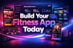 develop gym coach app on bubble with quizzes, video hosting, subscription