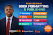 do amazon KDP keyword research, niche research, and category optimization