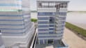 3d construction sequence animation site development plan industrial simulation
