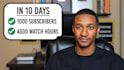 do complete youtube channel monetization promotion