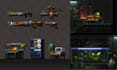nsfw pixel art character cyberpunk sci fi game art pixel animation sprite sheet
