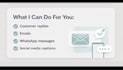 write professional messages, emails and custumer replies