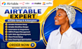 setup airtable automation make airtable database softr webapp airtable expert