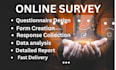 create online survey, google form, typeform for real responses