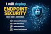 deploy and manage endpoint security av edr xdr tools