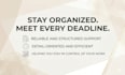 coordinate your projects and track tasks to meet deadlines