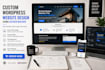 do custom wordpress website design using oxygen builder