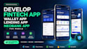 develop fintech app wallet app lending app neobank app for mobile