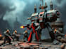 miniature warhammer 40k dnd ,terminator,diorama models