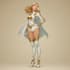 create a cinematic superhero character illustration